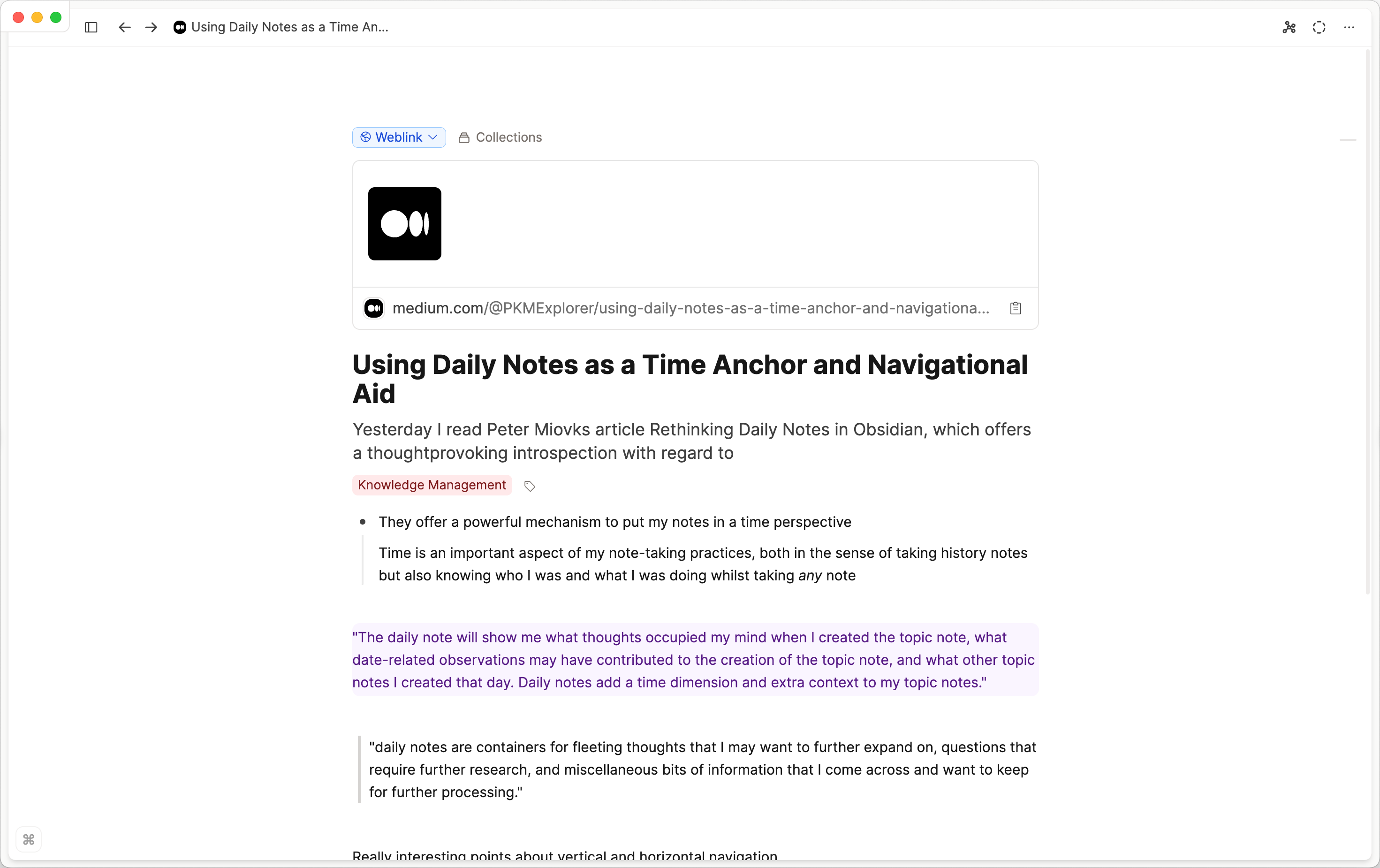 Weblink with automatically added information