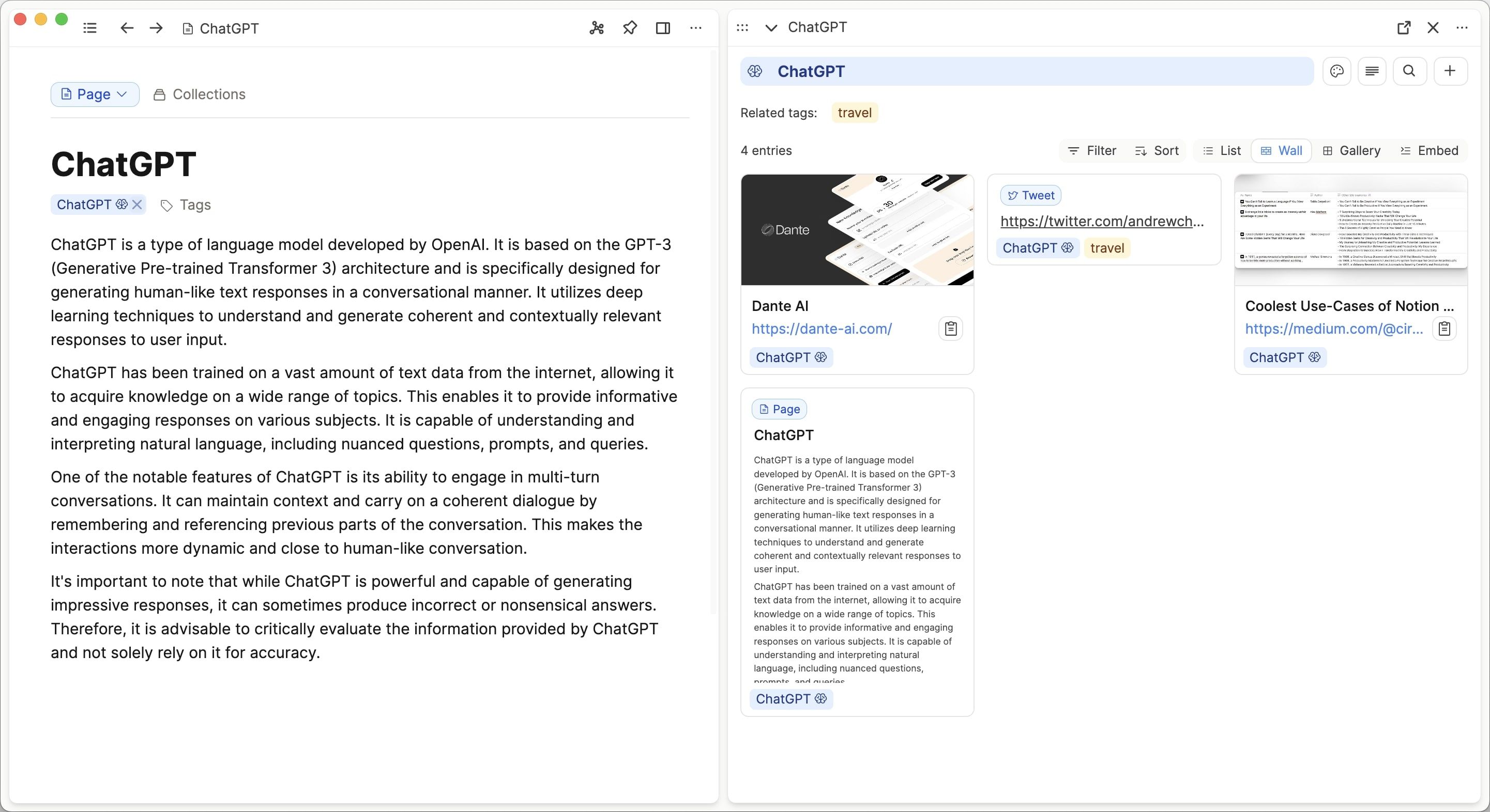 tags v collections image