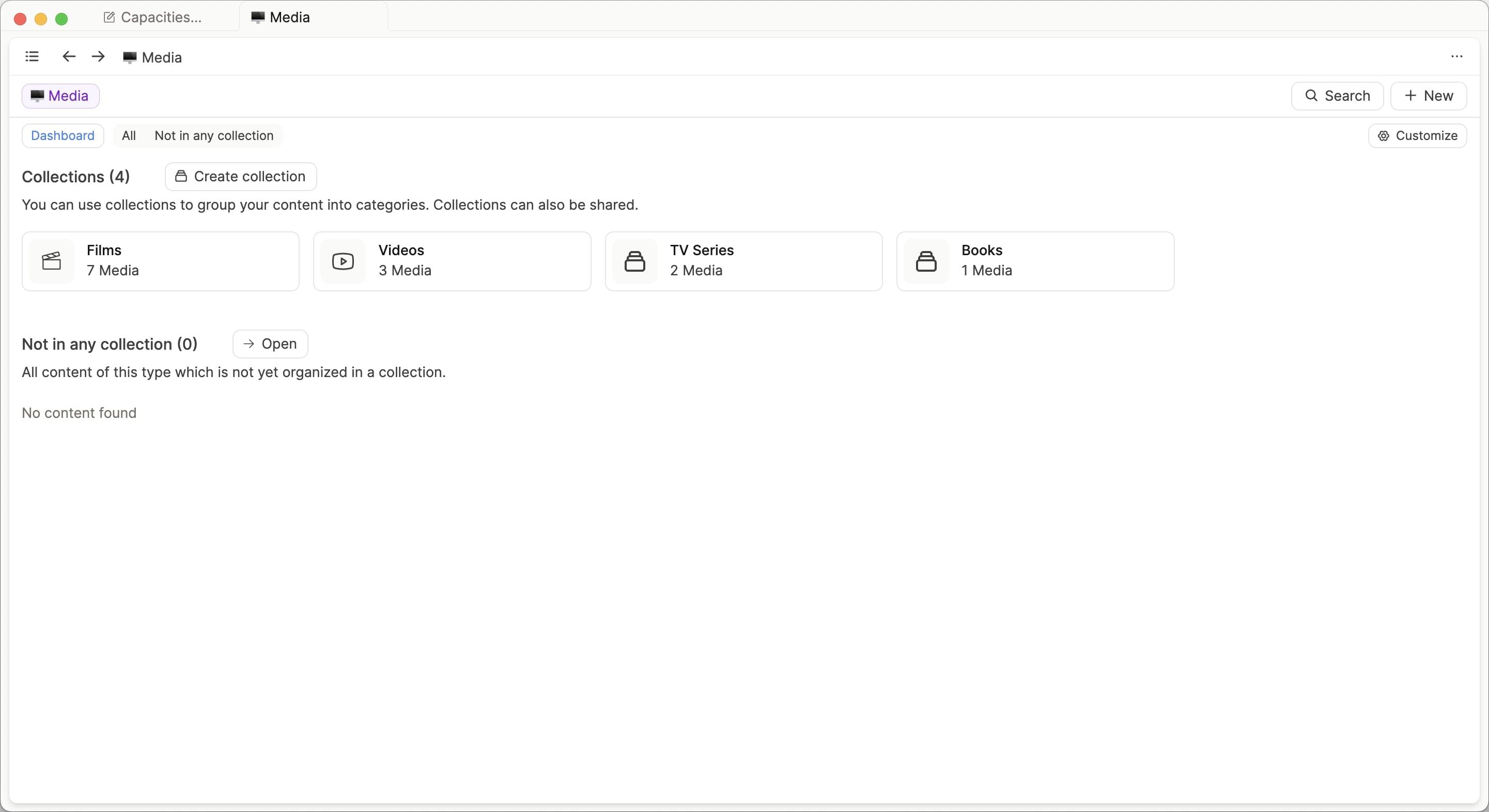 tags v collections image