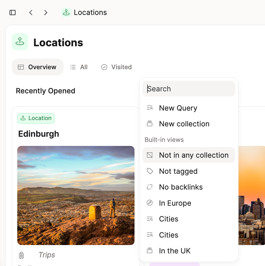 tags vs collections image